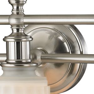 Acadia 22'' Wide 3-Light Vanity Light - Brushed Nickel 4