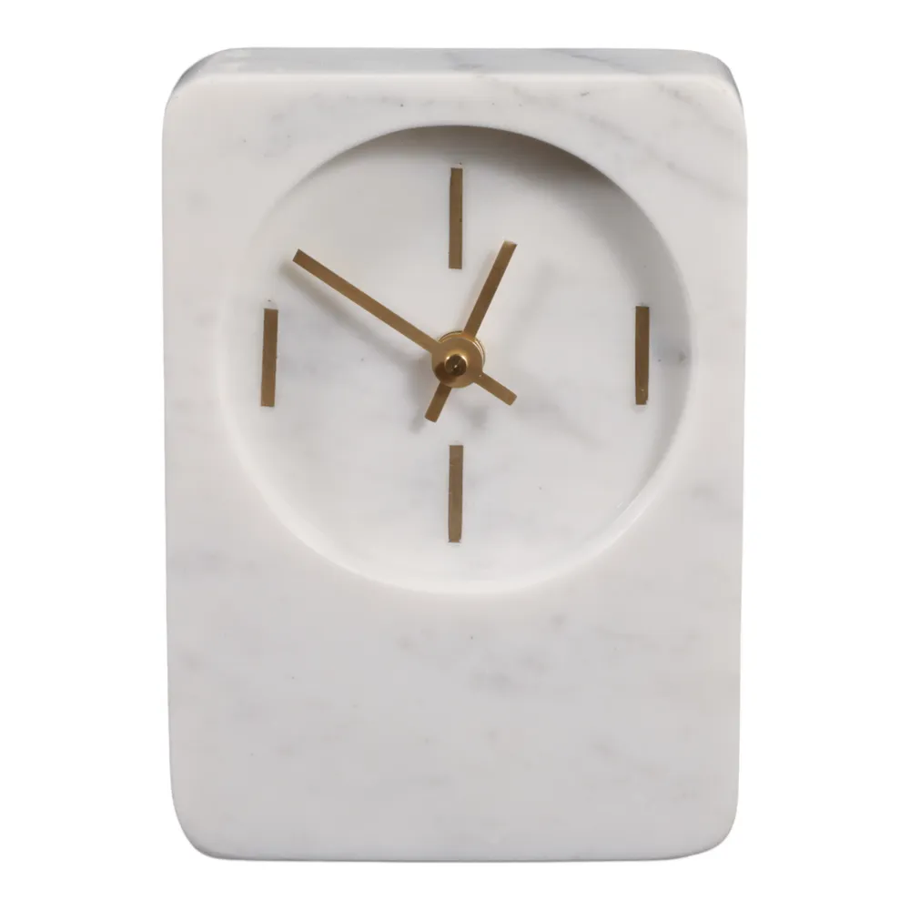 GLENNROSE WHITE CLOCK 7 (IN)