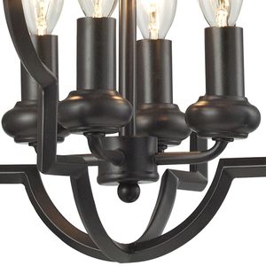 Chandette 14'' Wide 4-Light Chandelier - Oil Rubbed Bronze 3