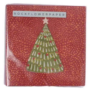 Filigree Trees Paper Cocktail Napkins (Pack of 25) 4