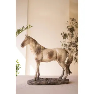 Faux Concrete Horse 1
