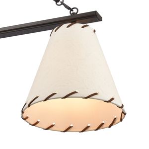 Marion 36'' Wide 3-Light Linear Chandelier - Oil Rubbed Bronze 5