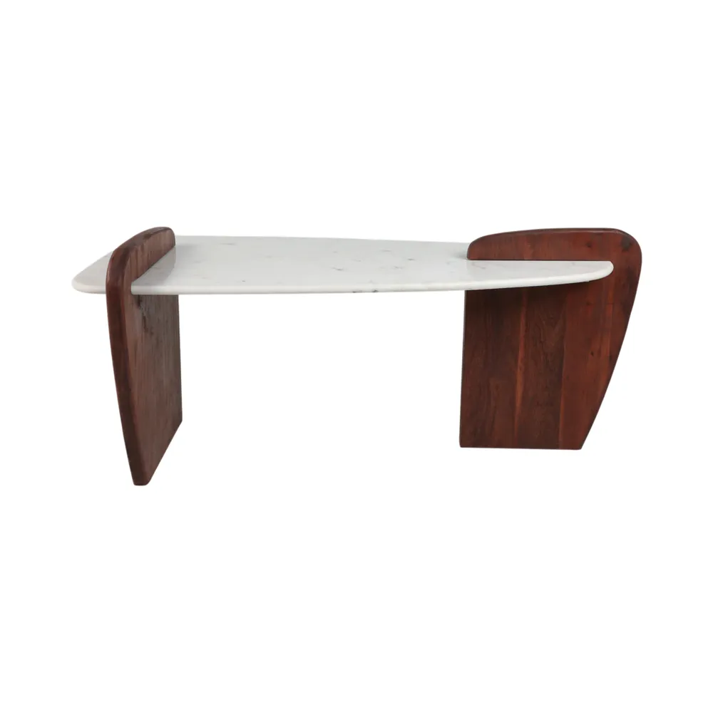 ZOEFIELD WHITE COFFEE TABLE 24 (IN)