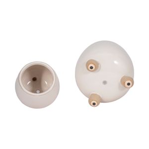 SUTTONOAK SET OF 2 IVORY PLANTER 8 (IN) 7