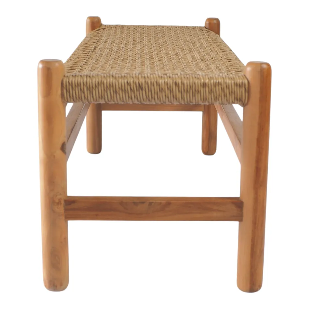 RAMONATON SET OF 2 TAN BENCHES 18 (IN)