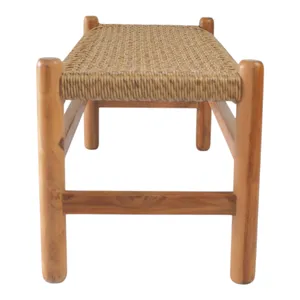 RAMONATON SET OF 2 TAN BENCHES 18 (IN) 9