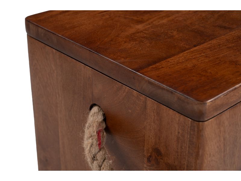 Omaga Storage Side Table Walnut 7