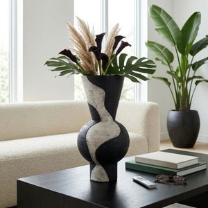 BLAIRRUN WHITE VASE 23 (IN) 12