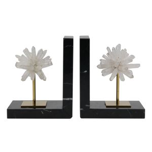 TUCKERLAKE SET OF 2 BLACK BOOKENDS 7 (IN) 5