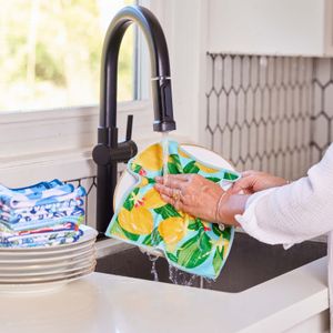 Lemon Blossoms Eco Dish Cloth (Set of 3) 5
