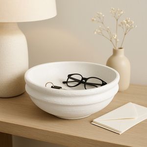REEDWOOD WHITE BOWL 6 (IN) 9