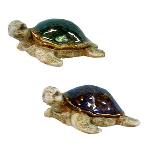 5-3/4" GARDEN TURTLE 2-ASST BLUE/GREEN 1