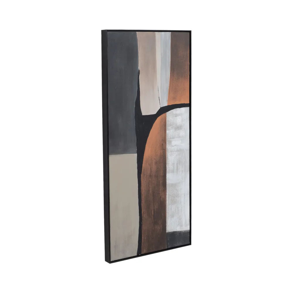 FLINTSHAW SET OF 2 BROWN ART 50 (IN)