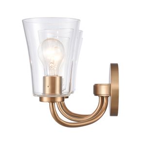 Emily 23'' Wide 3-Light Vanity Light - Brushed Gold 4