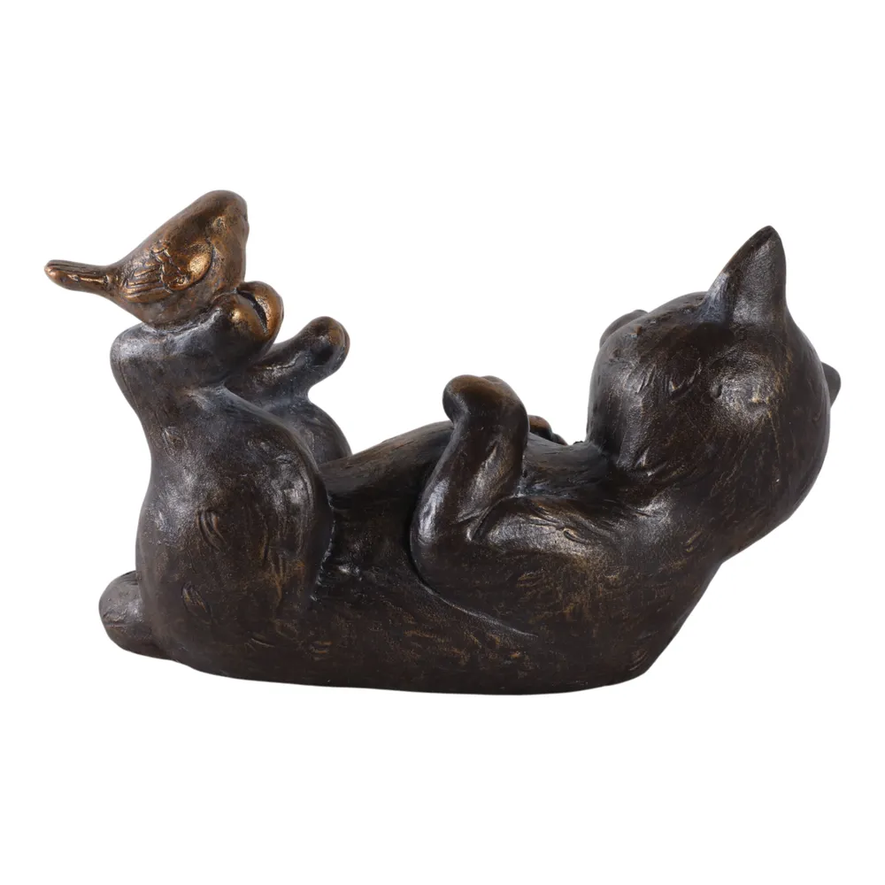 TROYVALE SILVER GARDEN STATUARY 9 (IN)