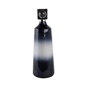 HADLEYHAM BLUE GLASS VASE 23 (IN) 5