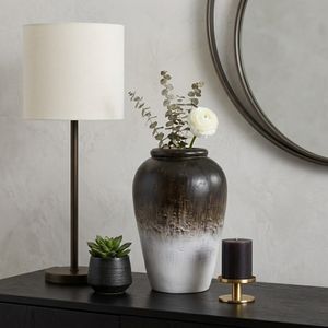 WILSONMOOR WHITE VASE 13 (IN) 11