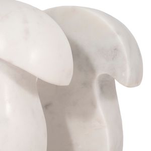 CHASEVALE SET OF 2 WHITE BOOKENDS 6 (IN) 5