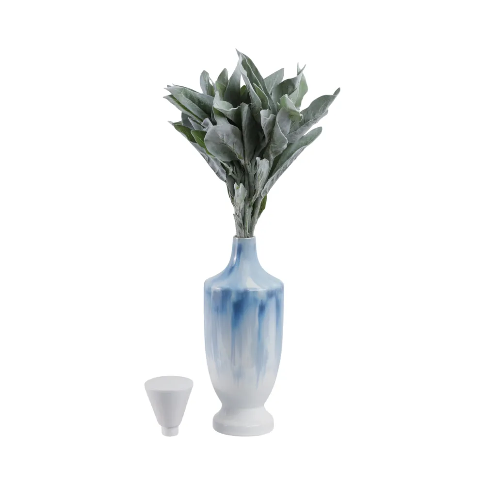 HEATHMORE BLUE JAR 16 (IN)