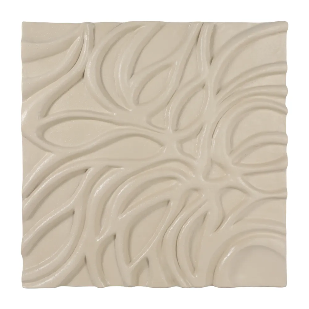 DECKERMOOR IVORY WALL SCULPTURE 36 (IN)
