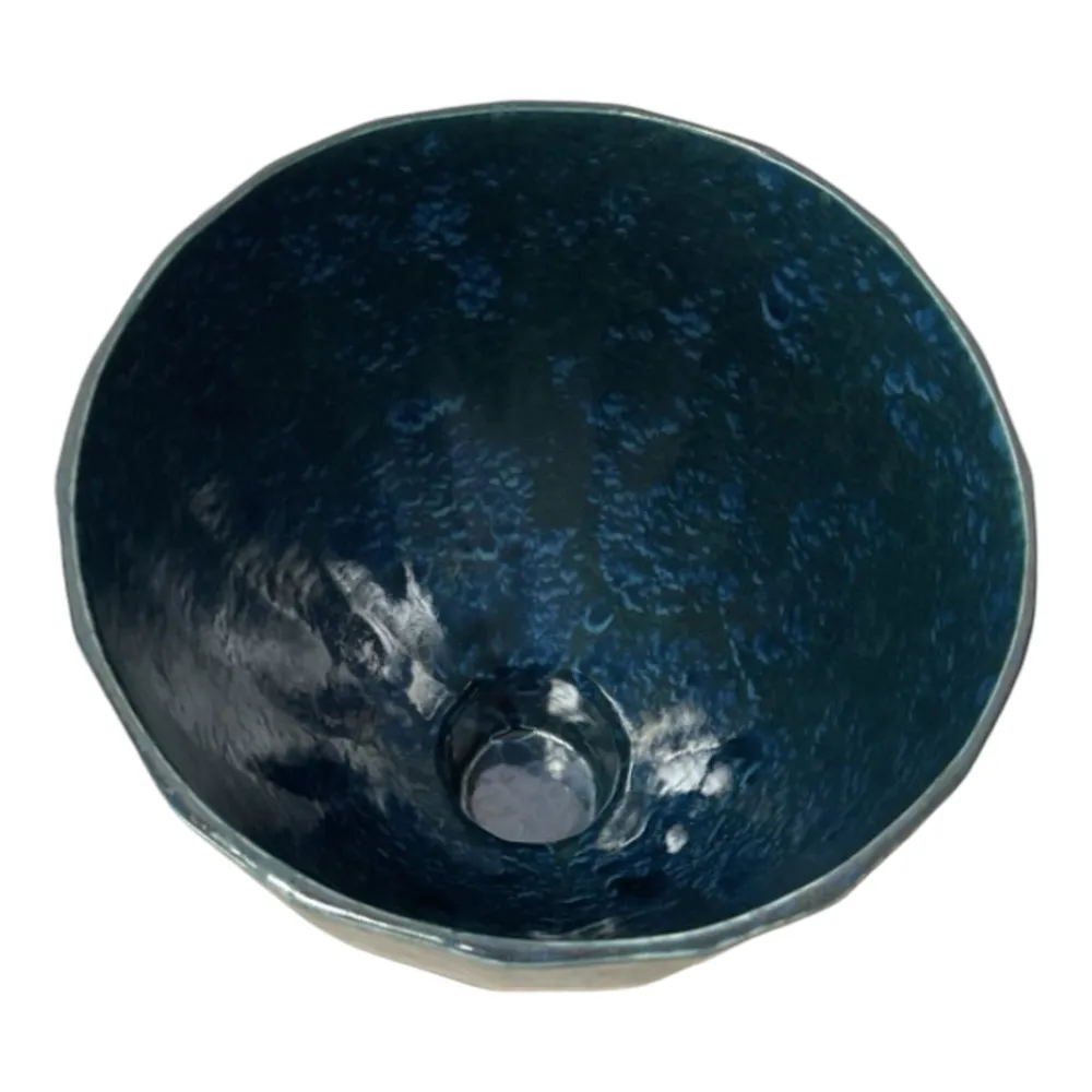 LUCASLAKE BLUE VASE 14 (IN)