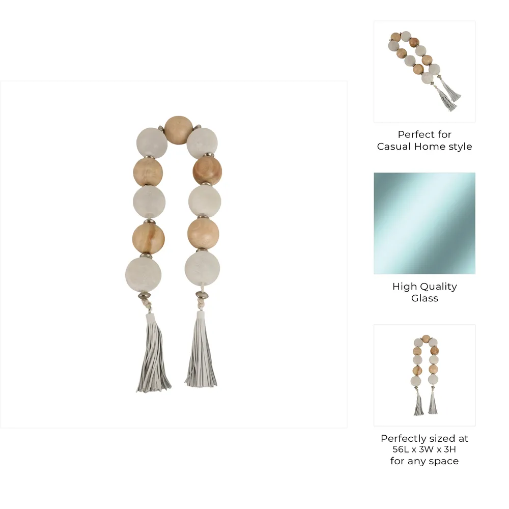 CALVINDALE IVORY BEAD 3 (IN)