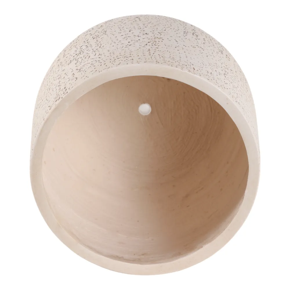 TODDCLIFF SET OF 3 IVORY PLANTER 16 (IN)