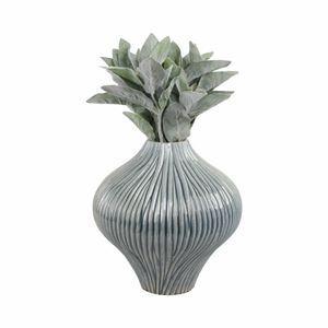 HANNAHROSE GRAY VASE 14 (IN) 3