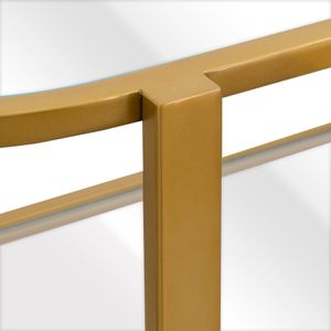 Blain Console Table - Brass 6