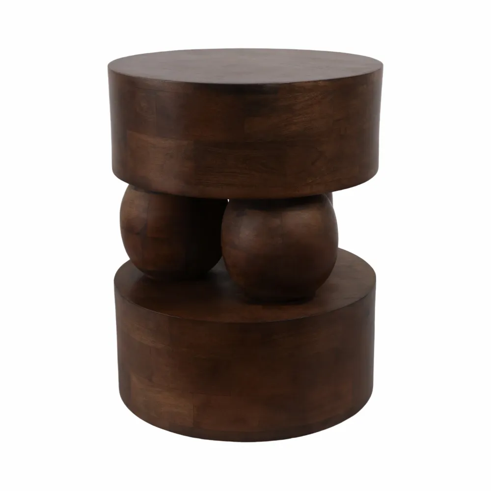 WINTON BROWN TABLE 20 (IN)