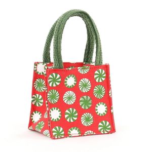 Peppermint Candy Small Tincy Wincy Reusable Gift Bag 3