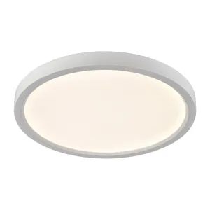 Titan 13'' Wide Integrated LED Down Light -  Round White 1