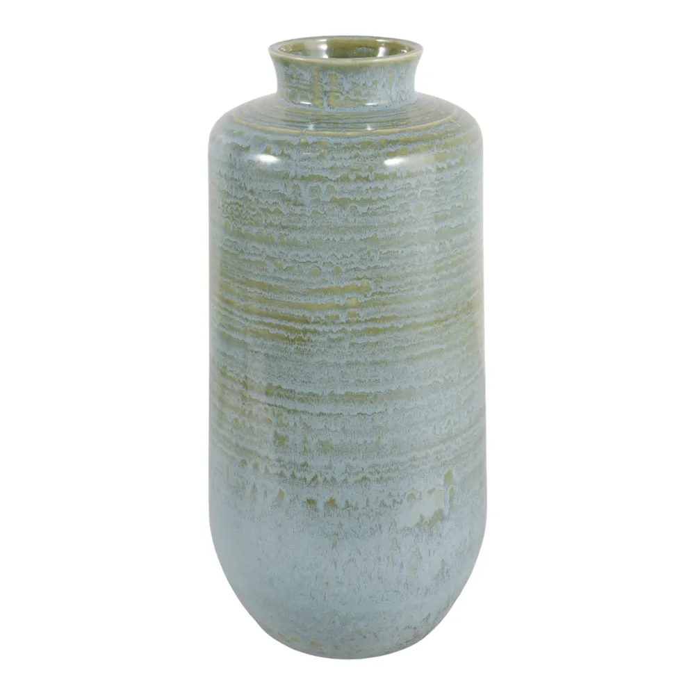 HOLLISSIDE GREEN VASE 16 (IN)