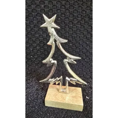 Nikel Tree With Star 5x8.5in