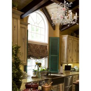 Heritage 22'' Wide 6-Light Chandelier - Cream 7