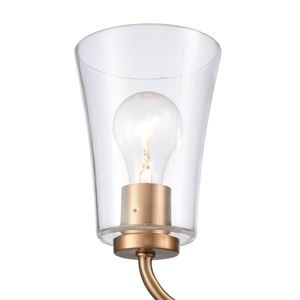 Emily 17'' Wide 2-Light Vanity Light - Brushed Gold 7