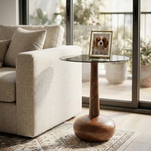 BAKERFIELD BROWN TABLE 21 (IN) 11
