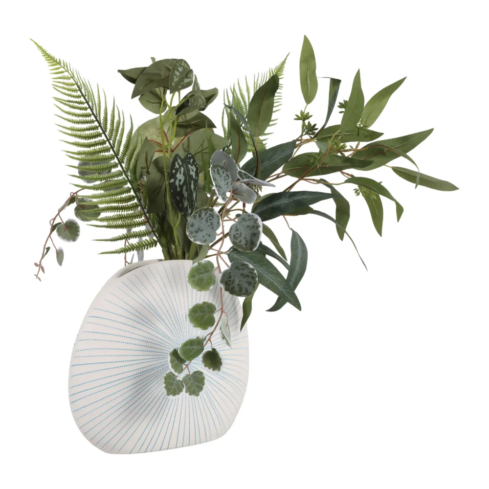 LOCHFORD BLUE VASE 9 (IN)