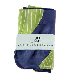 Aspen Leaves blu Reusable Shopping Bag 4