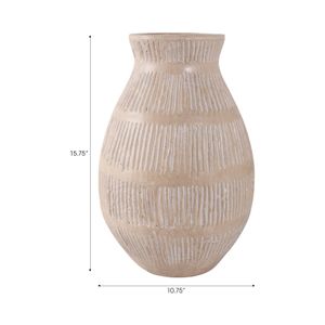 SAGEVIEW IVORY VASE 16 (IN) 9