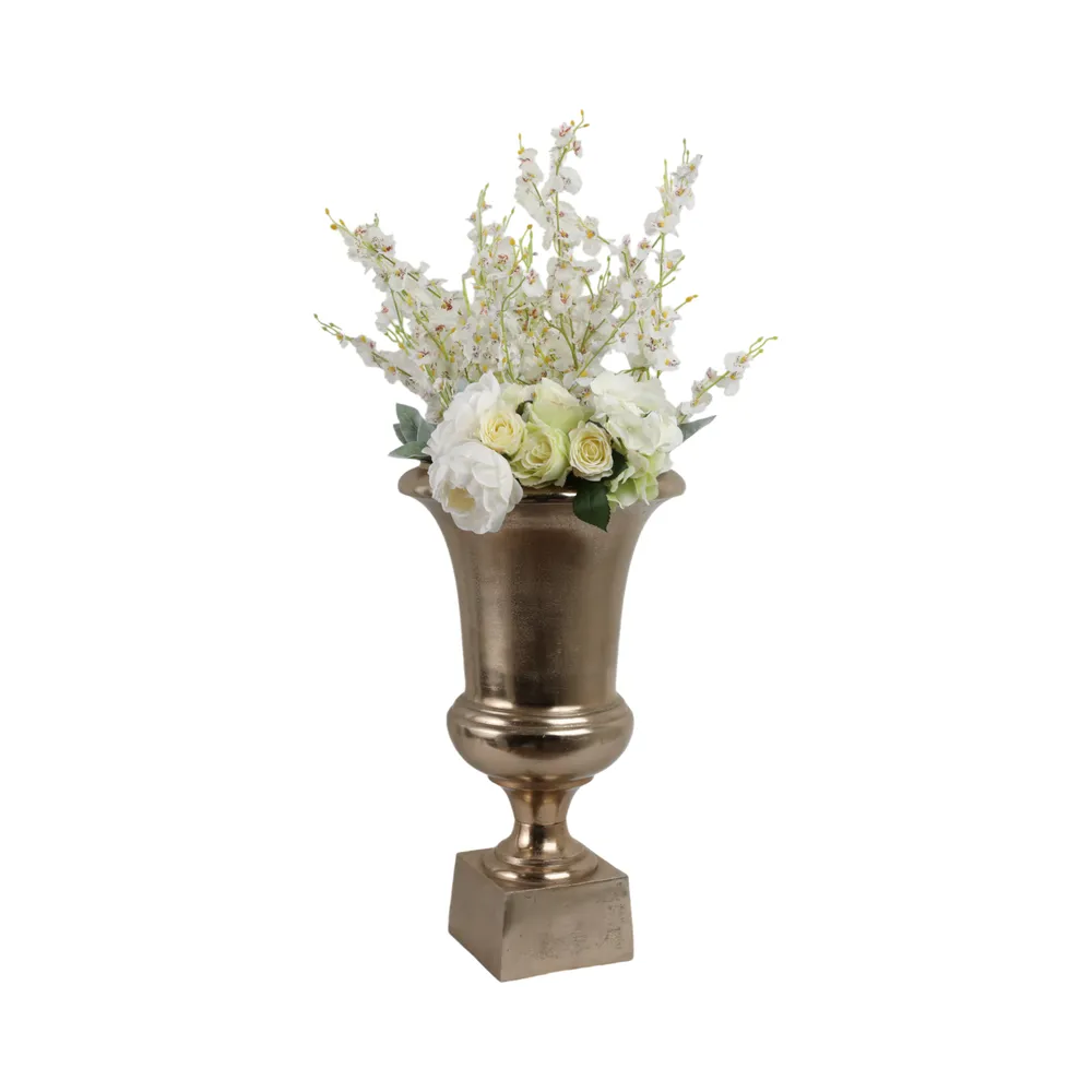 MILTON GOLD VASE 24 (IN)