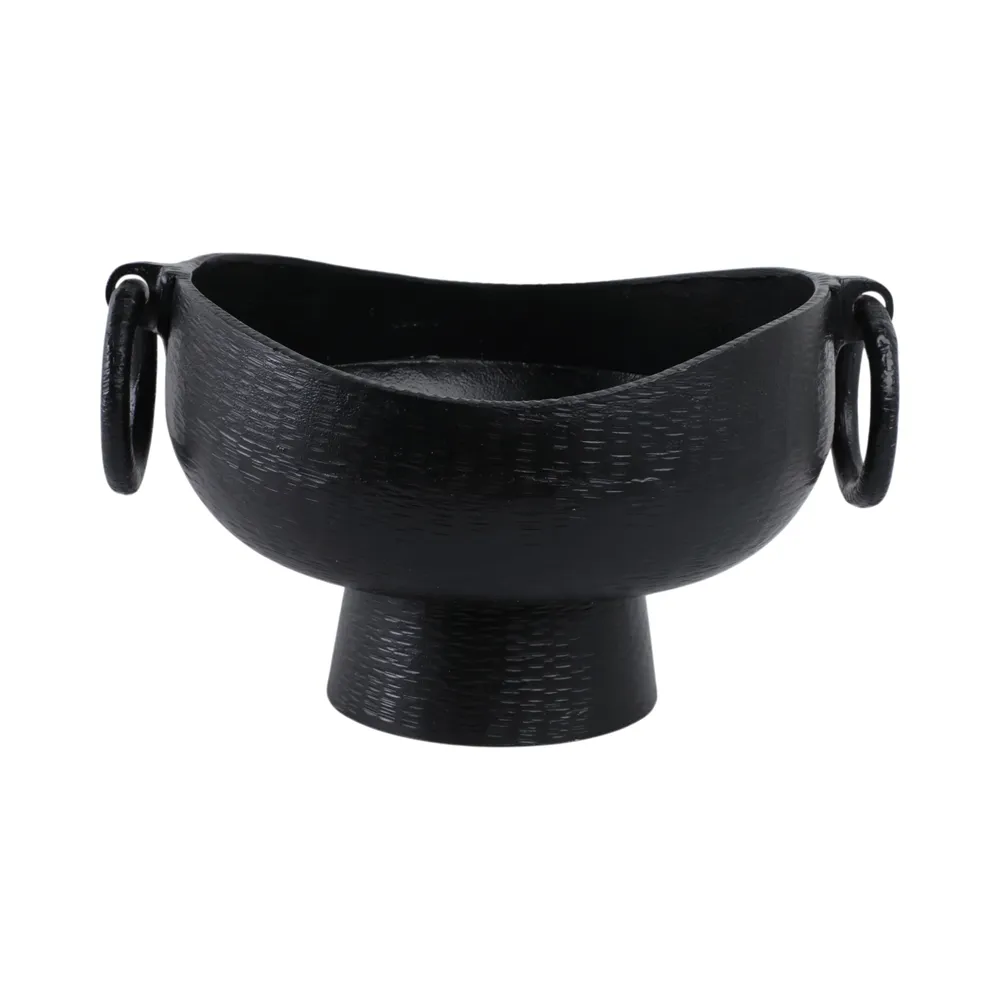 VERNONBROOK BLACK BOWL 9 (IN)