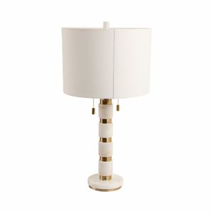 FINTONWORTH WHITE LAMP 29 (IN) 6