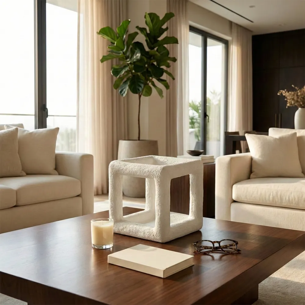 BISHOPRIDGE WHITE DECOR 9 (IN)