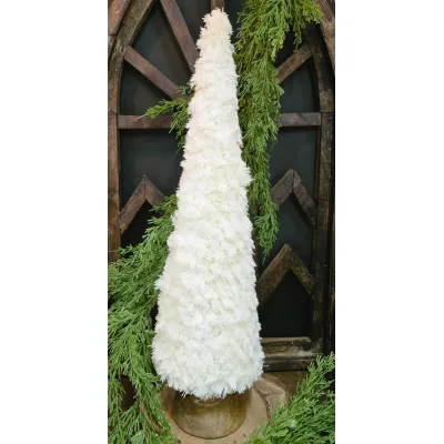 Med Fuzzy Cone Tree 21.5x4.5x4.5in