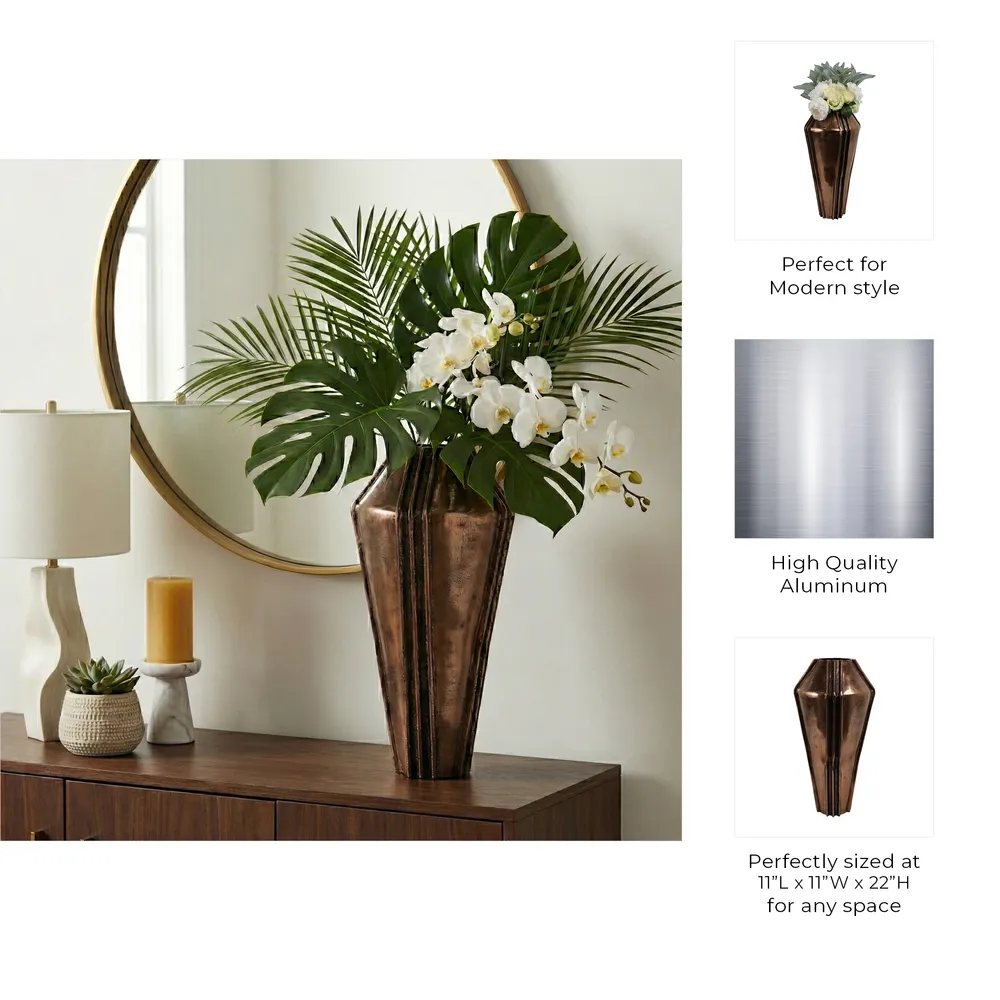 TILTONCROSS BRONZE VASE 22 (IN)