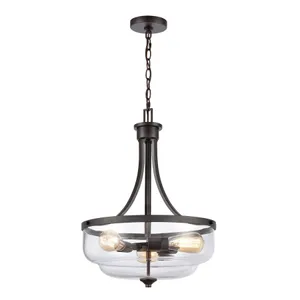 Calistoga 17'' Wide 3-Light Pendant - Oil Rubbed Bronze 1