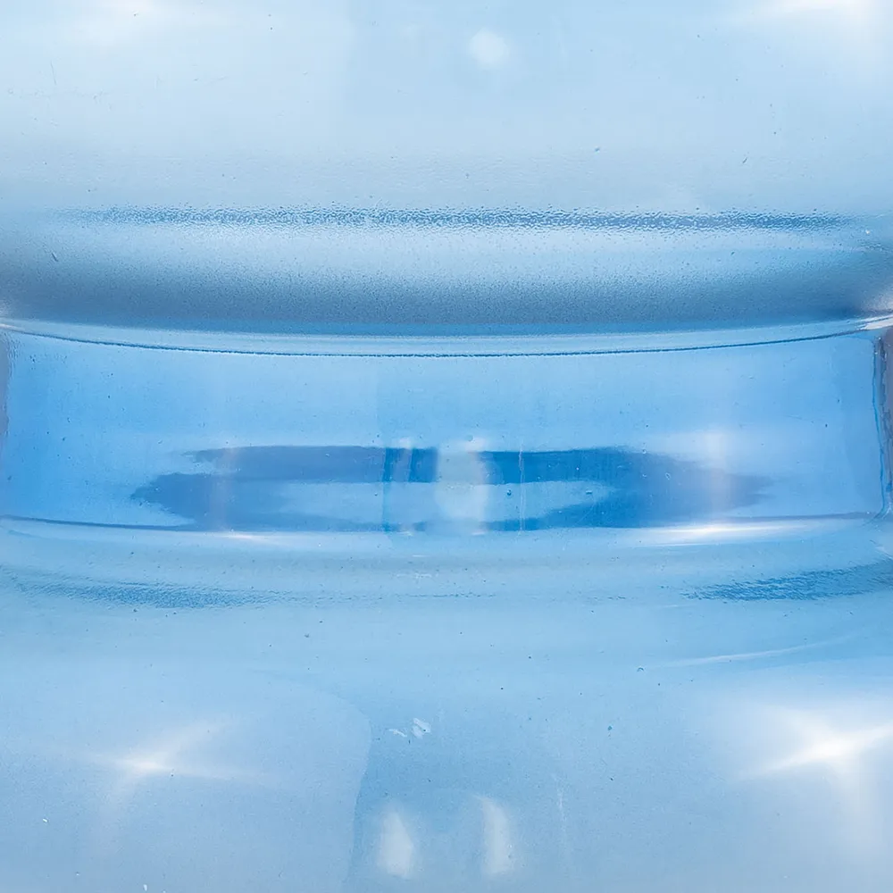 HARLOWFIELD BLUE GLASS VASE 17 (IN)