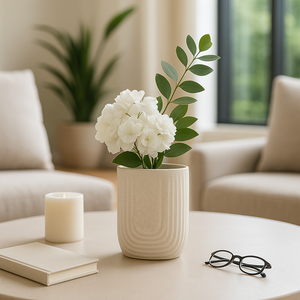 HINTONBURN IVORY VASE 8 (IN) 11
