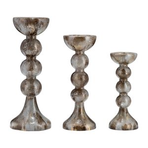 BECKETTOAK GOLD CANDLE HOLDER 18 (IN) 8
